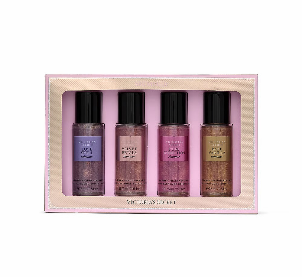 SET DE REGALO DE 4 PRODUCTOS CON SHIMMER